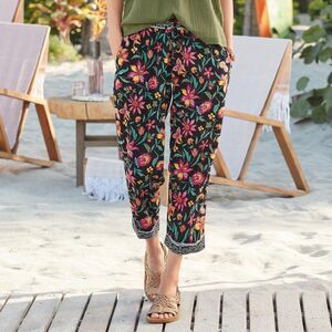 Sundance Leia Casual Printed Pants Womens XS